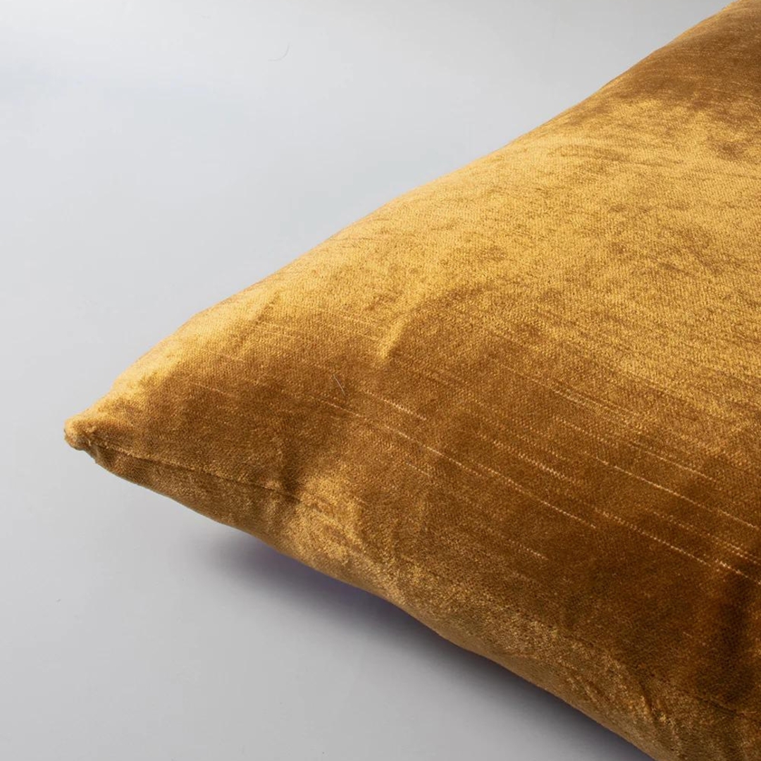 Bromley Cushion with Feather Inner - Toffee 55cm image 1